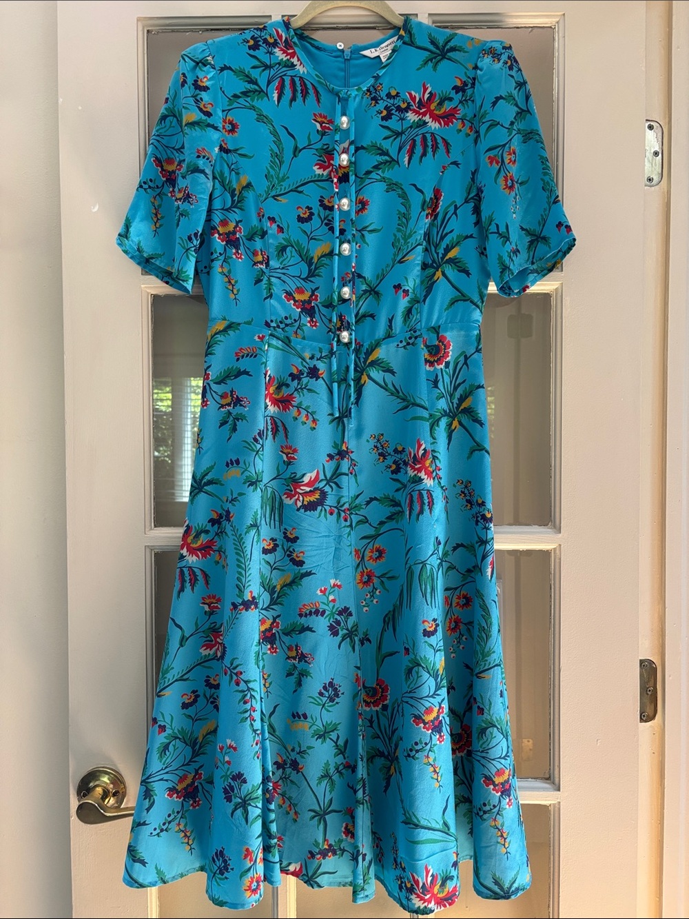 LK Bennett silk dress size 6